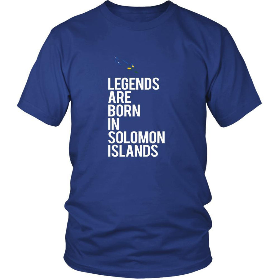 Solomon Islands Shirt - Legends are born in Solomon Islands - National Heritage Gift-T-shirt-Teelime | shirts-hoodies-mugs