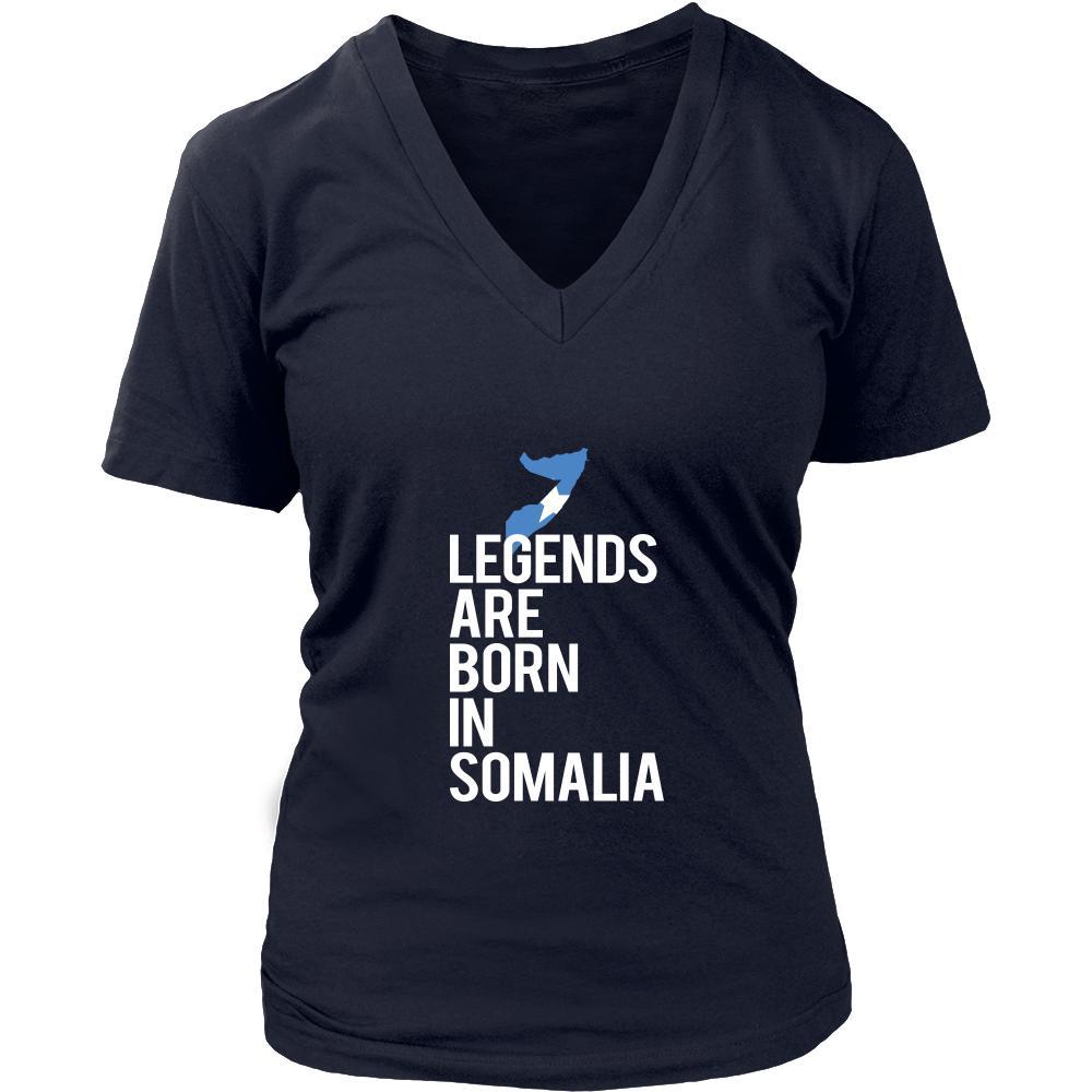 Somalia Shirt - Legends are born in Somalia - National Heritage Gift-T-shirt-Teelime | shirts-hoodies-mugs