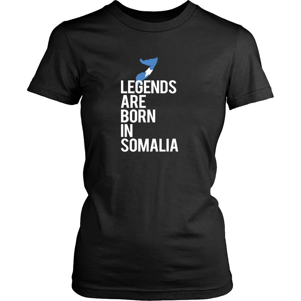 Somalia Shirt - Legends are born in Somalia - National Heritage Gift-T-shirt-Teelime | shirts-hoodies-mugs