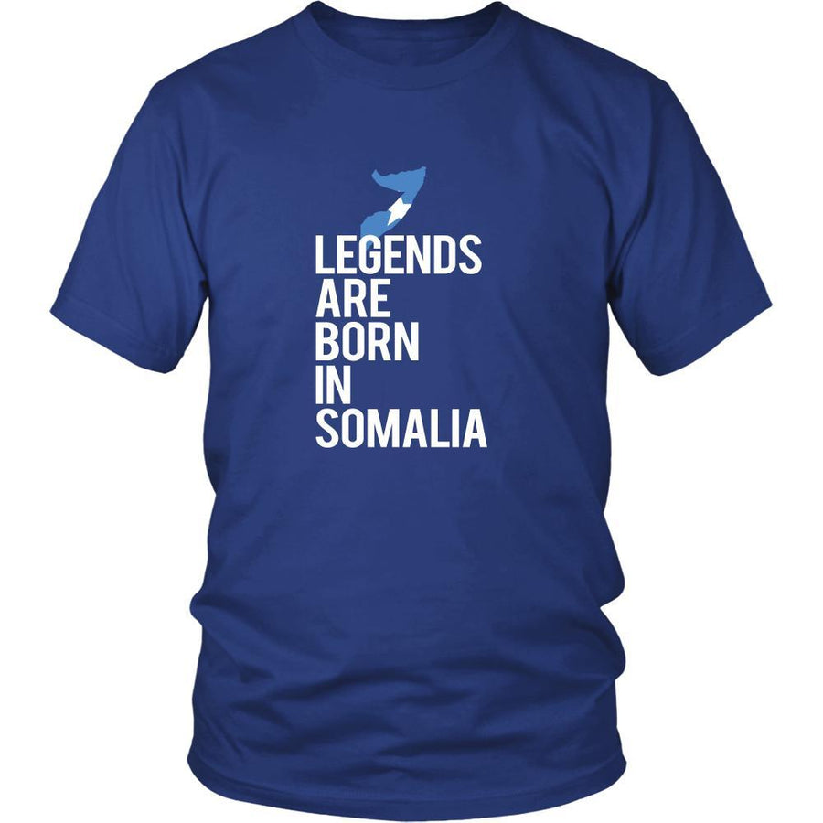 Somalia Shirt - Legends are born in Somalia - National Heritage Gift-T-shirt-Teelime | shirts-hoodies-mugs