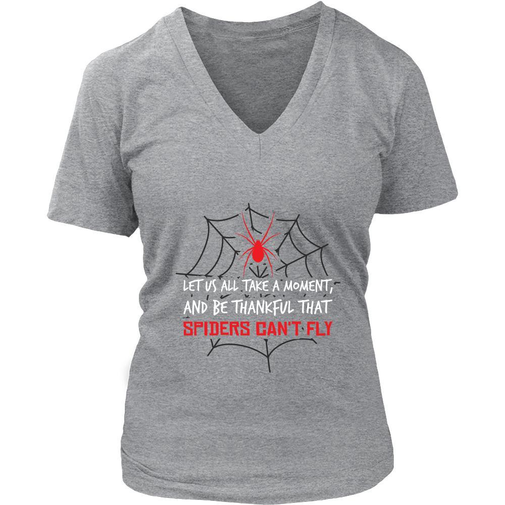 Spider Shirt - Can't Fly - Animal Lover Gift-T-shirt-Teelime | shirts-hoodies-mugs