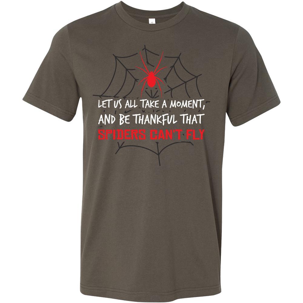 Spider Shirt - Can't Fly - Animal Lover Gift-T-shirt-Teelime | shirts-hoodies-mugs