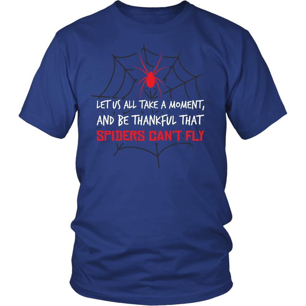 Spider Shirt - Can't Fly - Animal Lover Gift-T-shirt-Teelime | shirts-hoodies-mugs