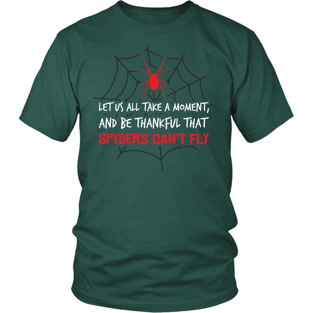 Spider Shirt - Can't Fly - Animal Lover Gift-T-shirt-Teelime | shirts-hoodies-mugs