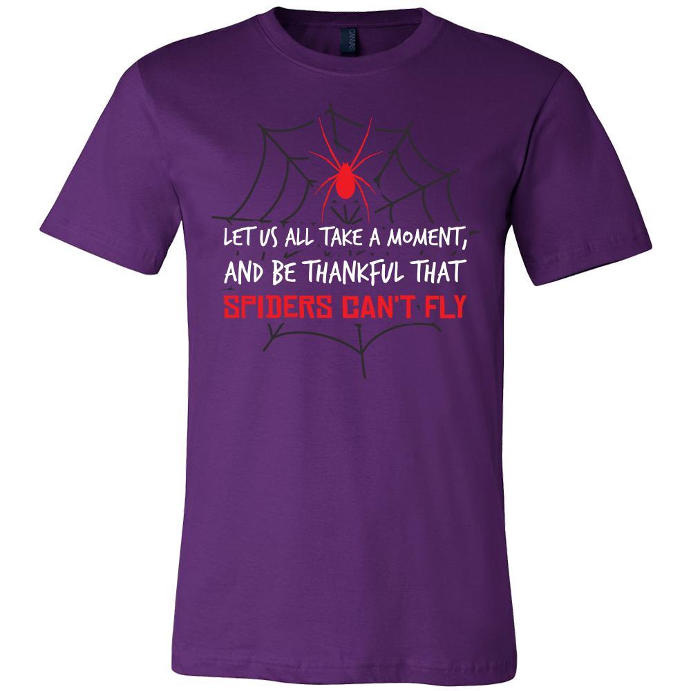 Spider Shirt - Can't Fly - Animal Lover Gift-T-shirt-Teelime | shirts-hoodies-mugs