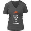 Spider Shirt - Keep Calm - Animal Lover Gift-T-shirt-Teelime | shirts-hoodies-mugs