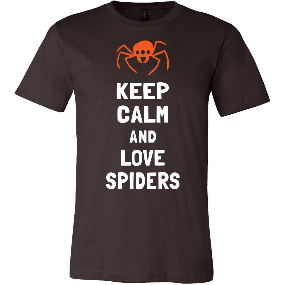 Spider Shirt - Keep Calm - Animal Lover Gift-T-shirt-Teelime | shirts-hoodies-mugs