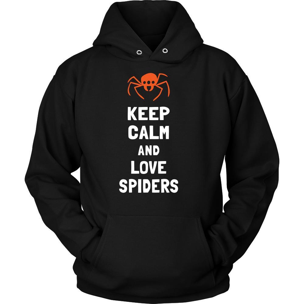 Spider Shirt - Keep Calm - Animal Lover Gift-T-shirt-Teelime | shirts-hoodies-mugs