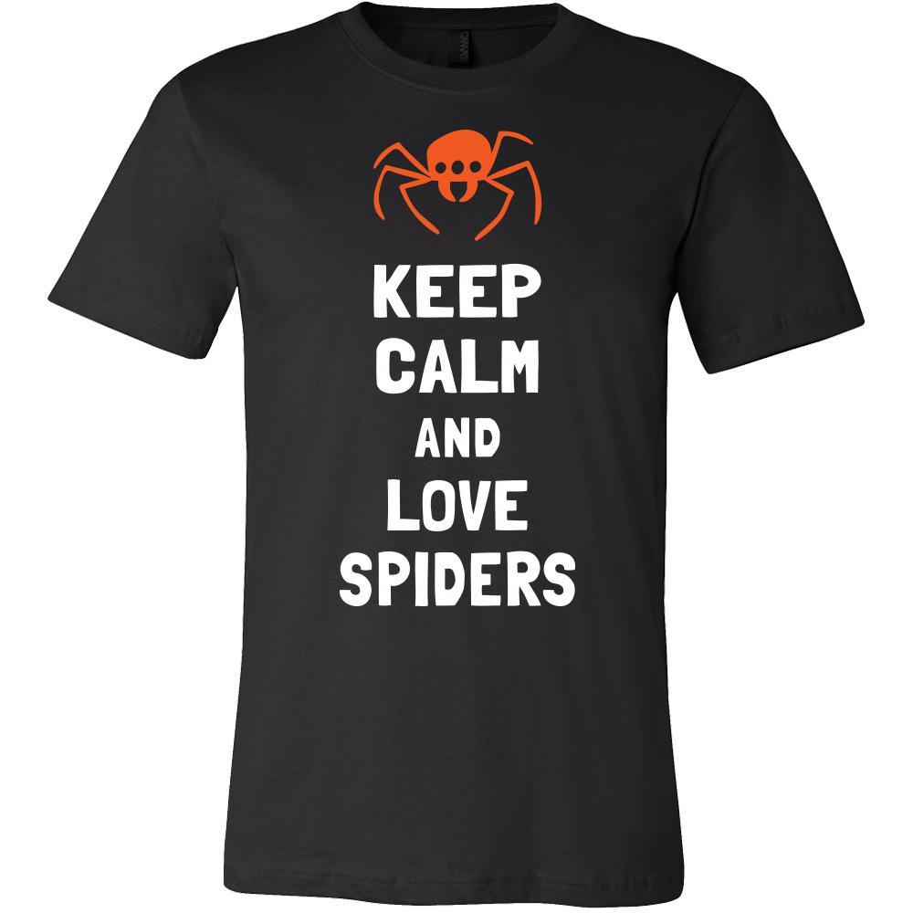 Spider Shirt - Keep Calm - Animal Lover Gift-T-shirt-Teelime | shirts-hoodies-mugs