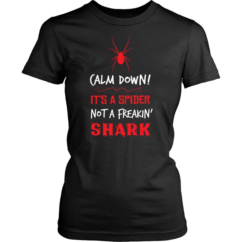 Spider Shirt - Not a Shark - Animal Lover Gift-T-shirt-Teelime | shirts-hoodies-mugs