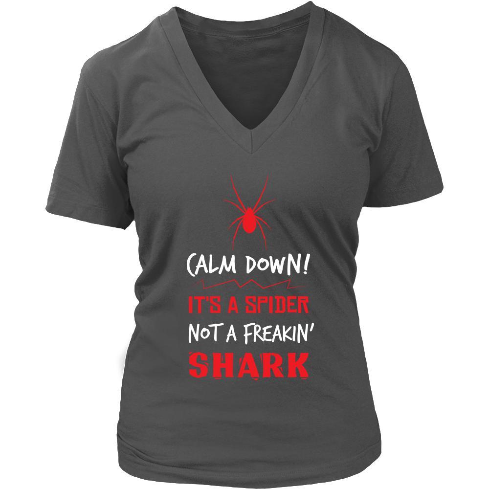 Spider Shirt - Not a Shark - Animal Lover Gift-T-shirt-Teelime | shirts-hoodies-mugs