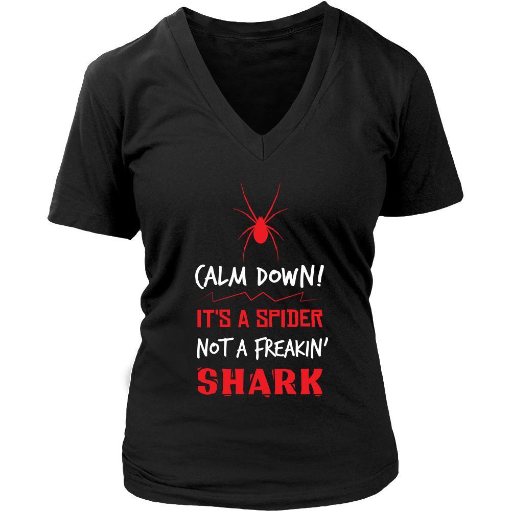 Spider Shirt - Not a Shark - Animal Lover Gift-T-shirt-Teelime | shirts-hoodies-mugs
