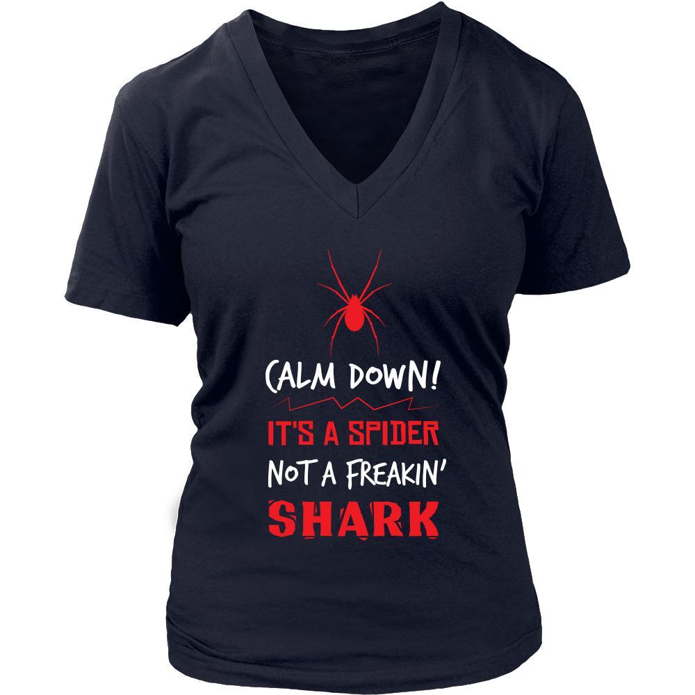 Spider Shirt - Not a Shark - Animal Lover Gift-T-shirt-Teelime | shirts-hoodies-mugs