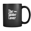 Spider The Spider Lover 11oz Black Mug-Drinkware-Teelime | shirts-hoodies-mugs