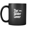 Spider The Spider Lover 11oz Black Mug-Drinkware-Teelime | shirts-hoodies-mugs