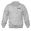 Tharp Unisex Zip Hoodie example-Gildan Heavy Blend Adult Zip Hoodie-Teelime | shirts-hoodies-mugs