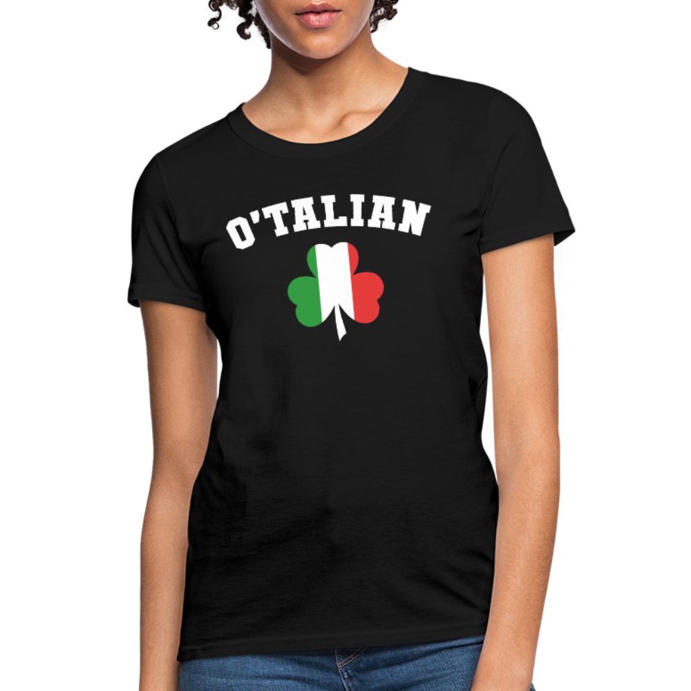 St. Patrick's Day - O'Italian - Women's T-Shirt-Women's T-Shirt-Teelime | shirts-hoodies-mugs