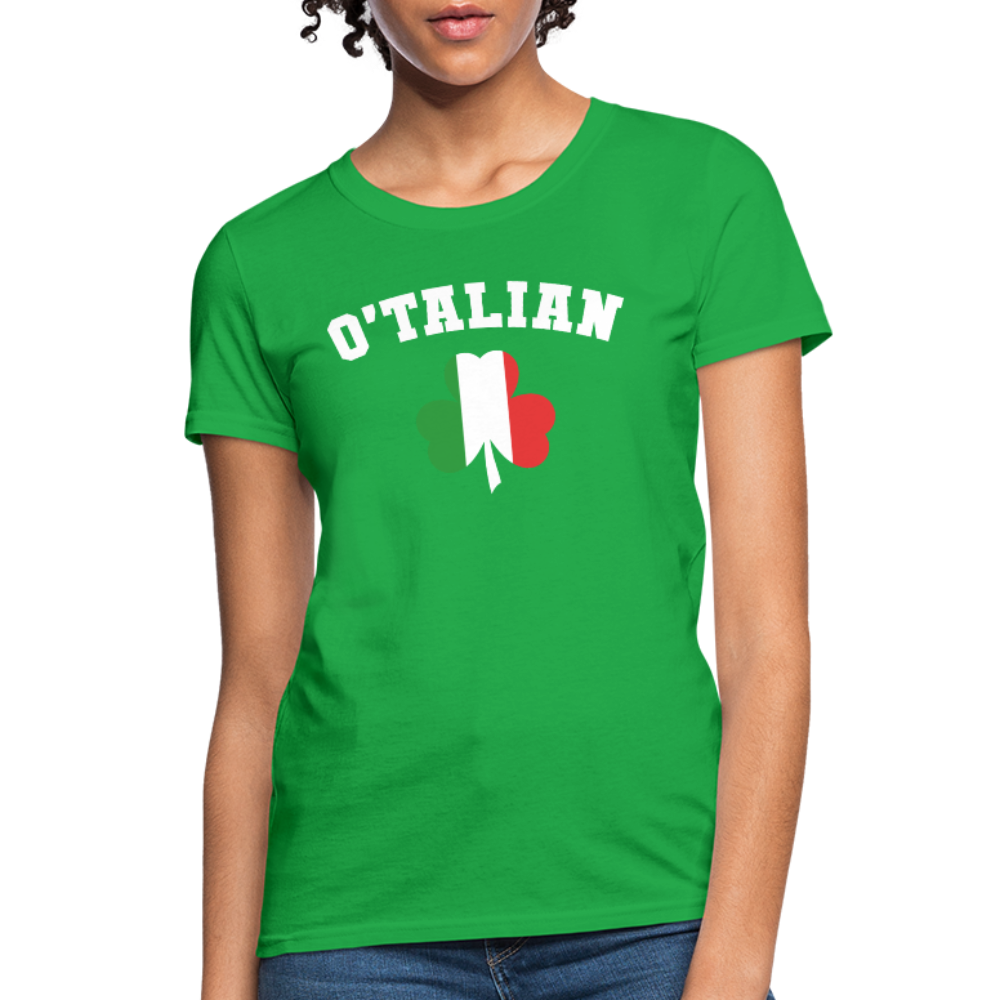 St. Patrick's Day - O'Italian - Women's T-Shirt