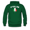 St. Patrick's Day - O'Italian - Unisex Hoodie-Men's Hoodie-Teelime | shirts-hoodies-mugs