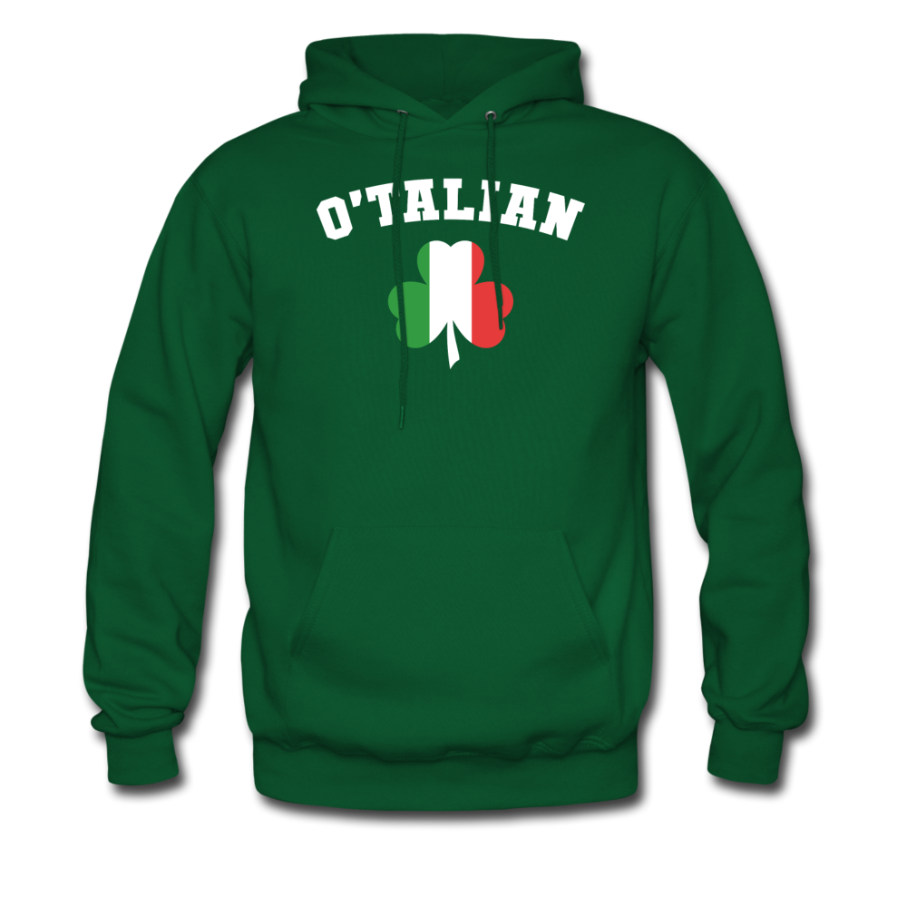St. Patrick's Day - O'Italian - Unisex Hoodie-Men's Hoodie-Teelime | shirts-hoodies-mugs