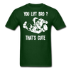 Jiu Jitsu - You lift Bro? That's cute Unisex T-Shirt-Men's T-Shirt-Teelime | shirts-hoodies-mugs