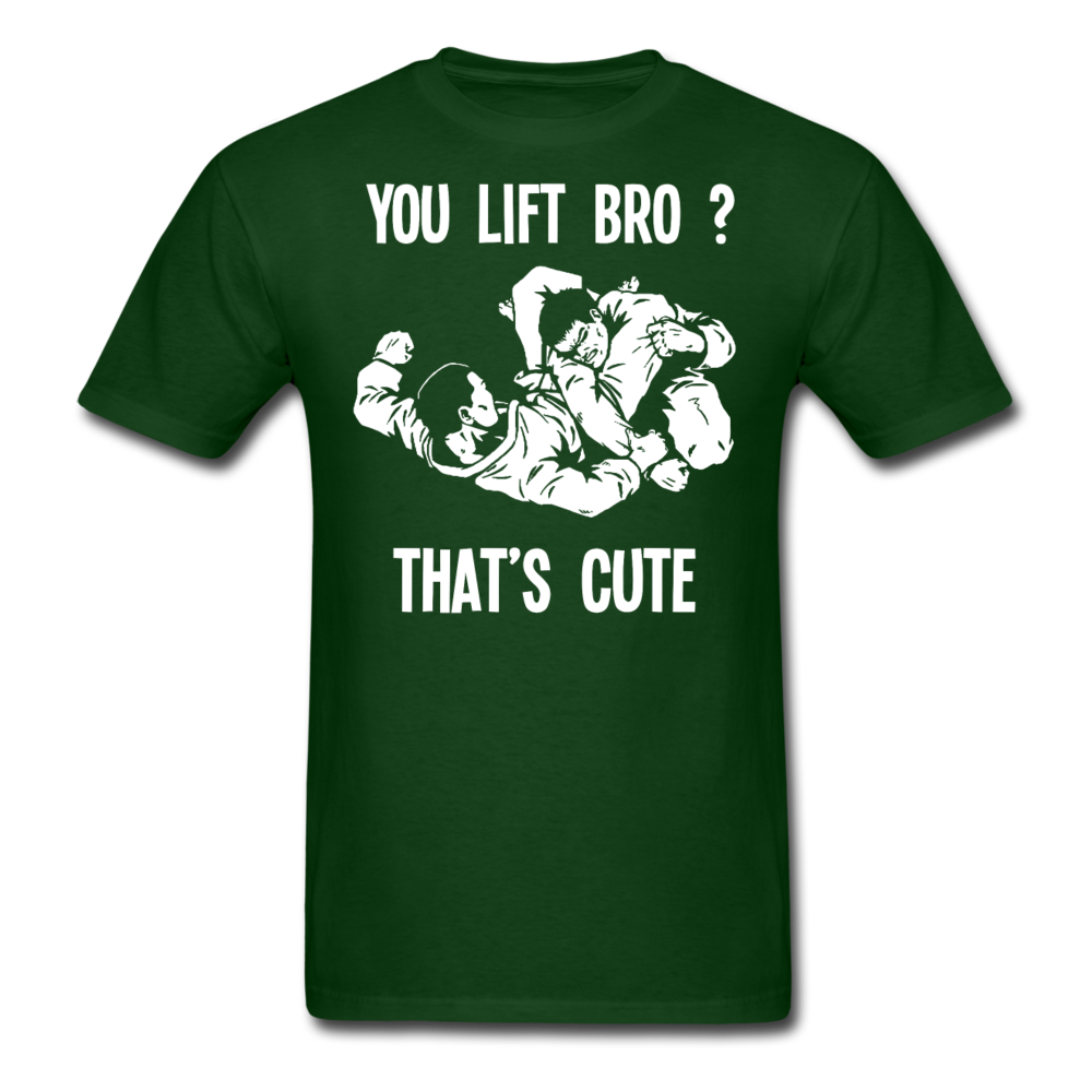 Jiu Jitsu - You lift Bro? That's cute Unisex T-Shirt-Men's T-Shirt-Teelime | shirts-hoodies-mugs