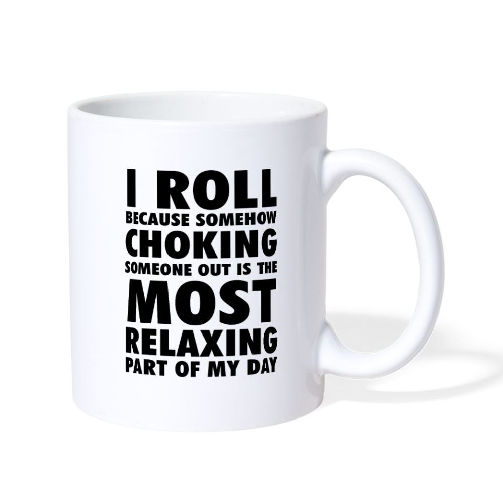 Jiu JItsu - BJJ Roll Coffee/Tea Mug-Coffee/Tea Mug-Teelime | shirts-hoodies-mugs