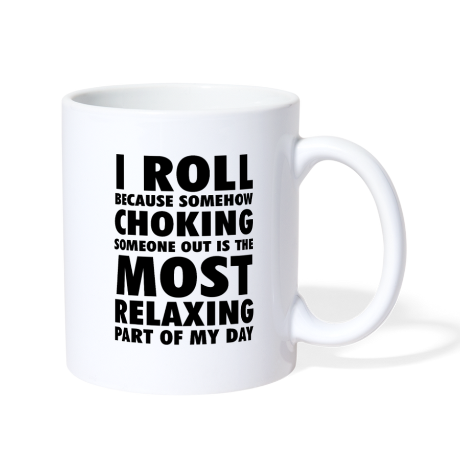 Jiu JItsu - BJJ Roll Coffee/Tea Mug-Coffee/Tea Mug-Teelime | shirts-hoodies-mugs