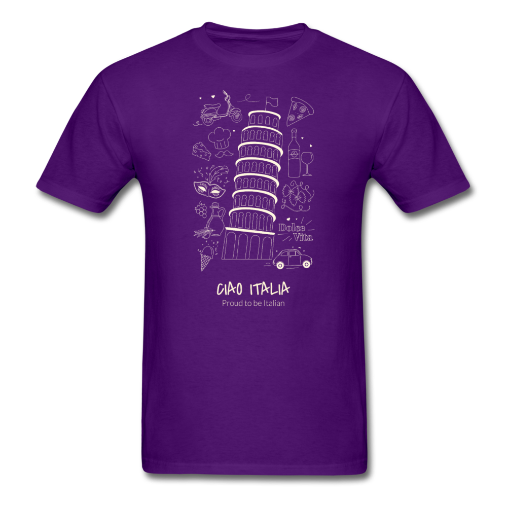 Ciao Italia Unisex T-Shirt-Men's T-Shirt-Teelime | shirts-hoodies-mugs