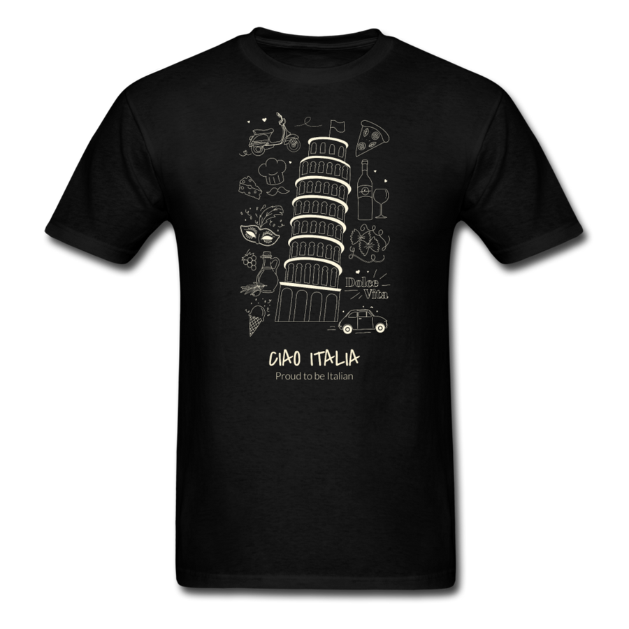 Ciao Italia Unisex T-Shirt-Men's T-Shirt-Teelime | shirts-hoodies-mugs