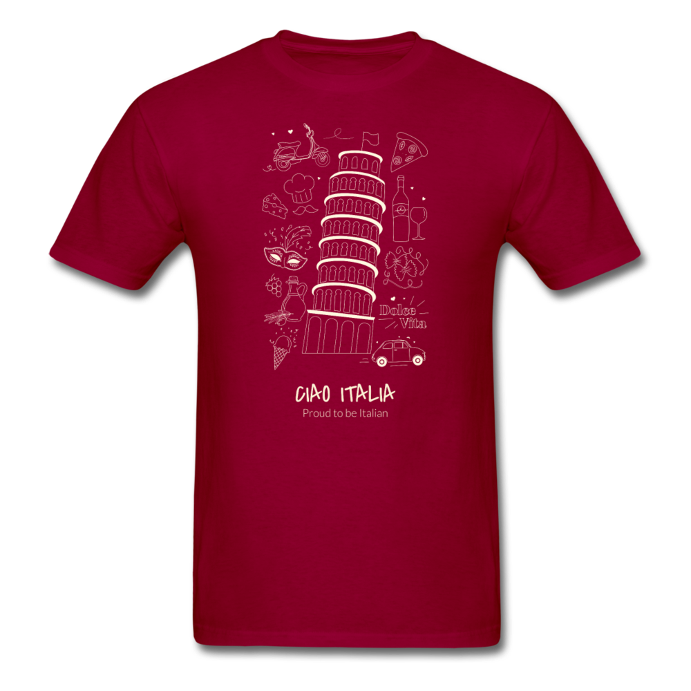 Ciao Italia Unisex T-Shirt-Men's T-Shirt-Teelime | shirts-hoodies-mugs