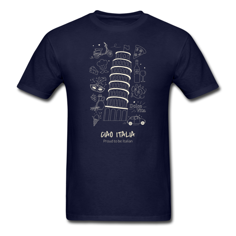 Ciao Italia Unisex T-Shirt-Men's T-Shirt-Teelime | shirts-hoodies-mugs
