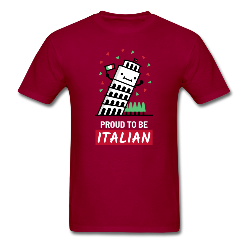 Proud to be Italian Unisex T-Shirt-Men's T-Shirt-Teelime | shirts-hoodies-mugs
