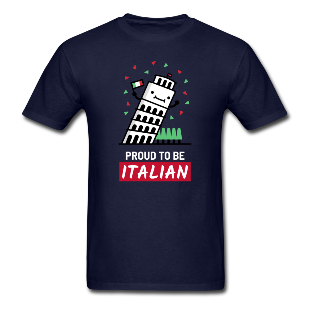 Proud to be Italian Unisex T-Shirt-Men's T-Shirt-Teelime | shirts-hoodies-mugs