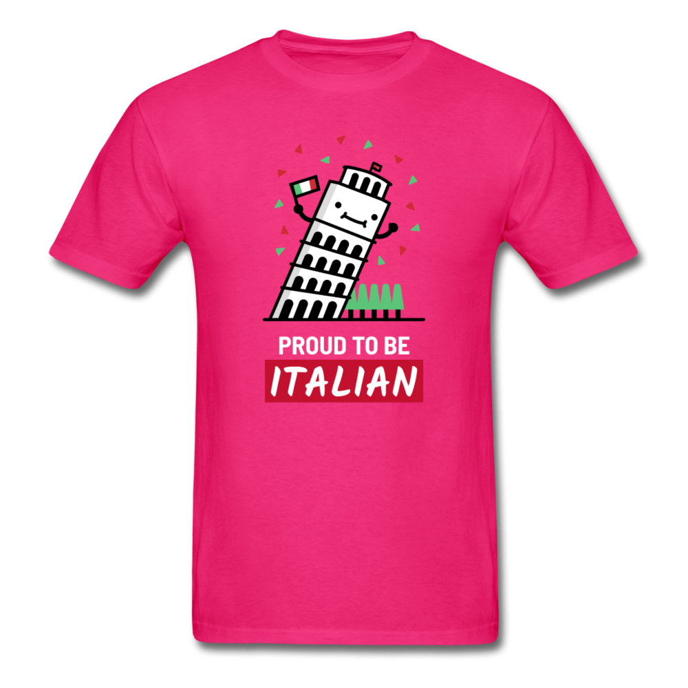 Proud to be Italian Unisex T-Shirt-Men's T-Shirt-Teelime | shirts-hoodies-mugs