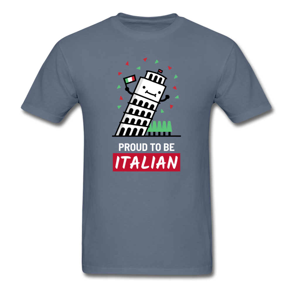 Proud to be Italian Unisex T-Shirt-Men's T-Shirt-Teelime | shirts-hoodies-mugs