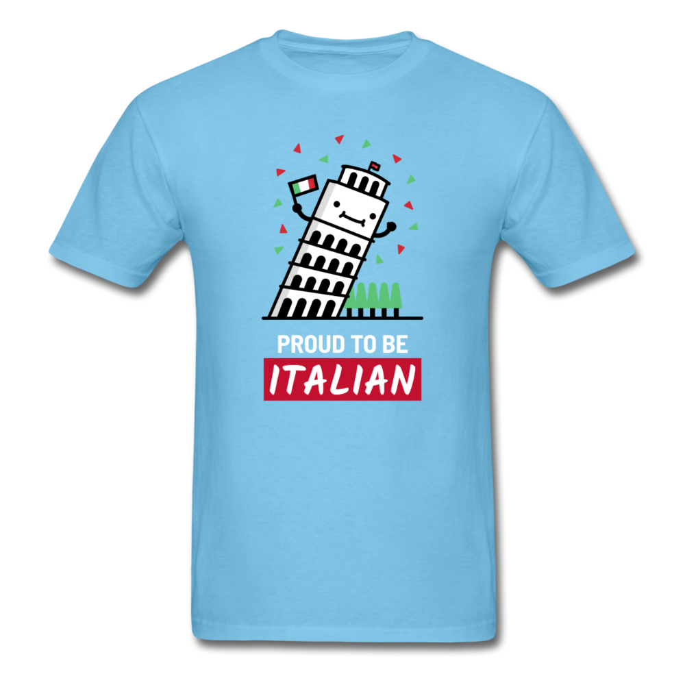 Proud to be Italian Unisex T-Shirt-Men's T-Shirt-Teelime | shirts-hoodies-mugs