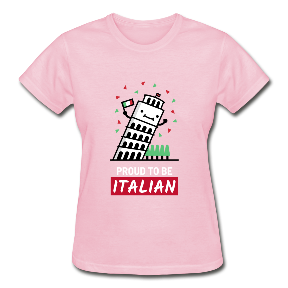 Proud to be Italian Gildan Ultra Cotton Ladies T-Shirt-Gildan Ultra Cotton Ladies T-Shirt-Teelime | shirts-hoodies-mugs