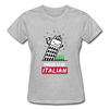 Proud to be Italian Gildan Ultra Cotton Ladies T-Shirt-Gildan Ultra Cotton Ladies T-Shirt-Teelime | shirts-hoodies-mugs