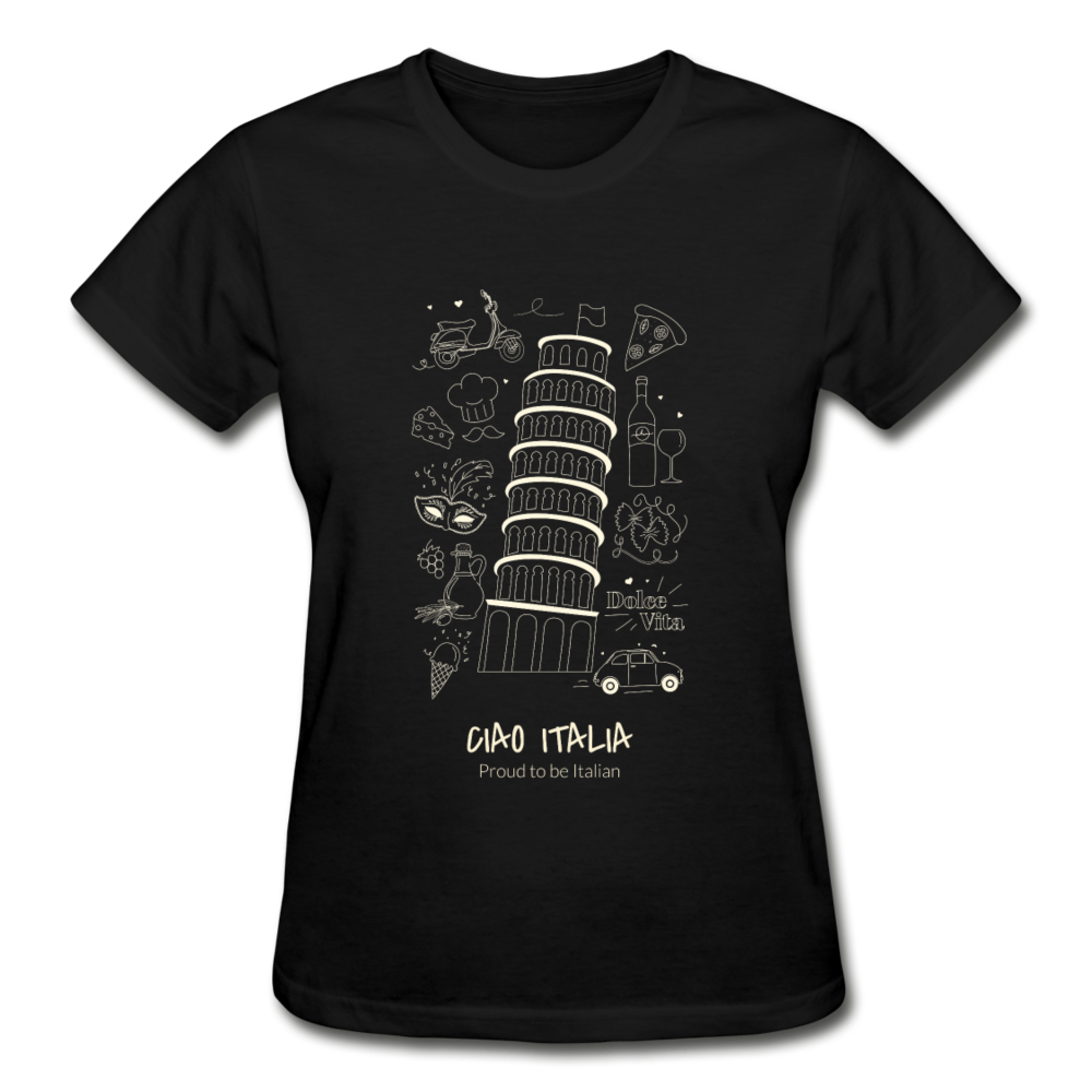 Ciao Italia Gildan Ultra Cotton Ladies T-Shirt