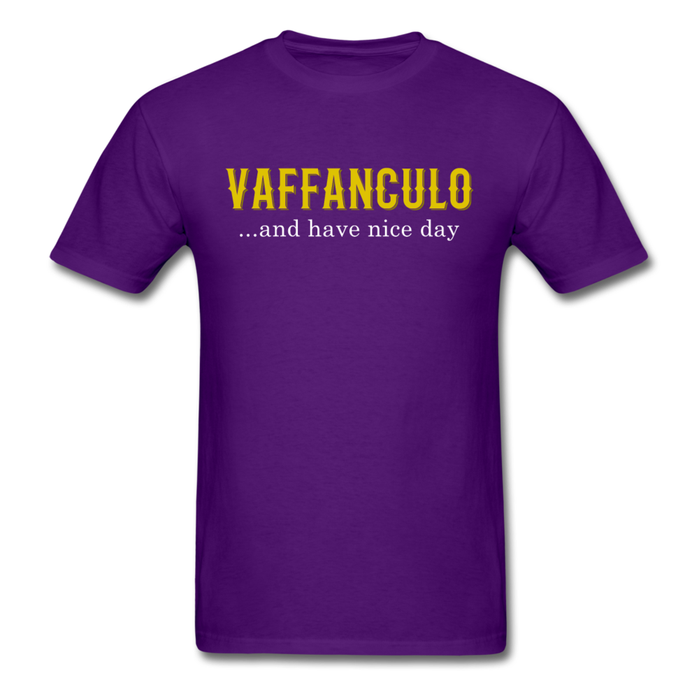 Italian T Shirt - Vaffanculo... and have a nice day Unisex T-Shirt-Men's T-Shirt-Teelime | shirts-hoodies-mugs