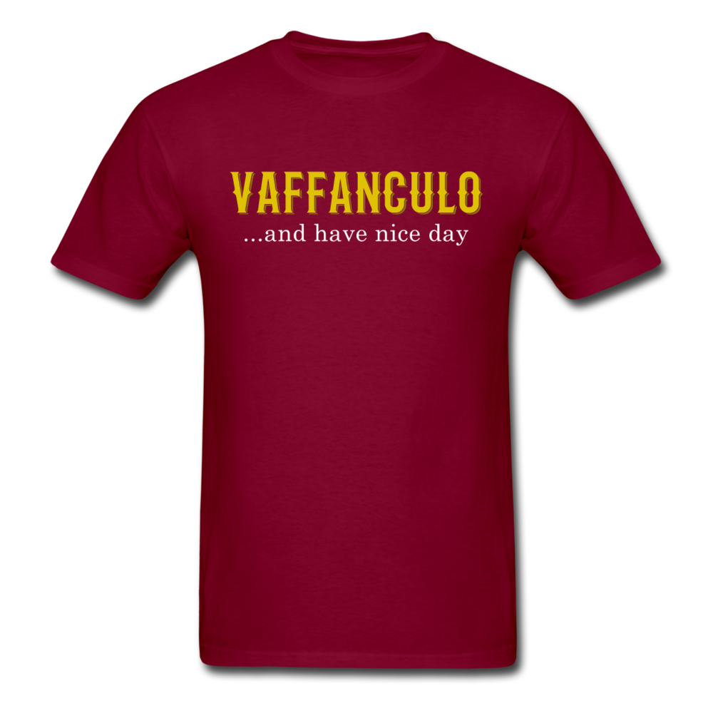 Italian T Shirt - Vaffanculo... and have a nice day Unisex T-Shirt-Men's T-Shirt-Teelime | shirts-hoodies-mugs