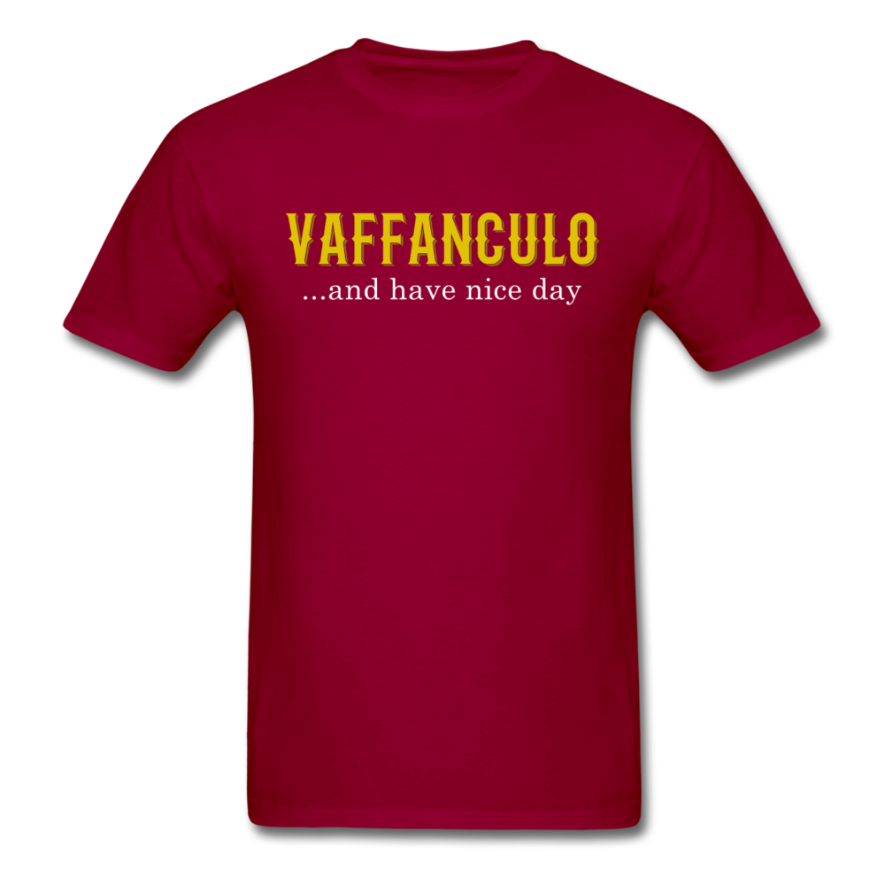 Italian T Shirt - Vaffanculo... and have a nice day Unisex T-Shirt-Men's T-Shirt-Teelime | shirts-hoodies-mugs