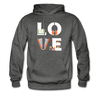 Librarian - LOVE Librarian Unisex Hoodie-Men's Hoodie-Teelime | shirts-hoodies-mugs