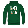 Librarian - LOVE Librarian Unisex Hoodie-Men's Hoodie-Teelime | shirts-hoodies-mugs