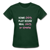 Some Girls Play House, Real Girls Go Running Gildan Ultra Cotton Ladies T-Shirt-Gildan Ultra Cotton Ladies T-Shirt-Teelime | shirts-hoodies-mugs