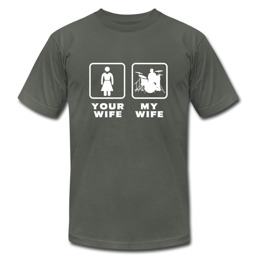 Your Wife, My Wife Unisex Canvas T-Shirt