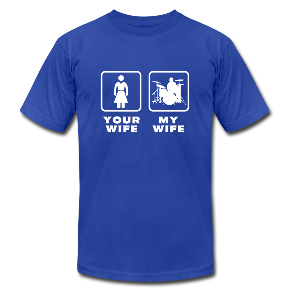 Your Wife, My Wife Unisex Canvas T-Shirt-Unisex Jersey T-Shirt by Bella + Canvas-Teelime | shirts-hoodies-mugs