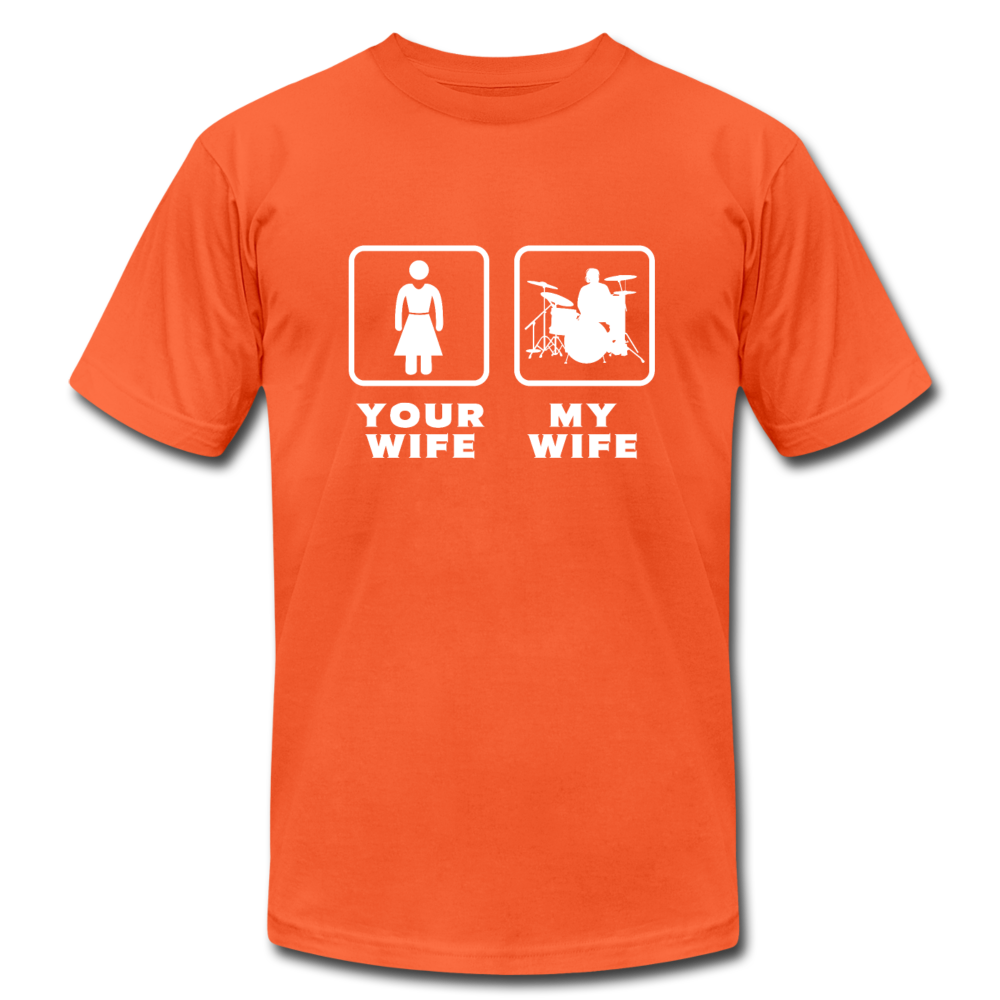 Your Wife, My Wife Unisex Canvas T-Shirt-Unisex Jersey T-Shirt by Bella + Canvas-Teelime | shirts-hoodies-mugs