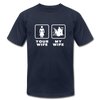 Your Wife, My Wife Unisex Canvas T-Shirt-Unisex Jersey T-Shirt by Bella + Canvas-Teelime | shirts-hoodies-mugs